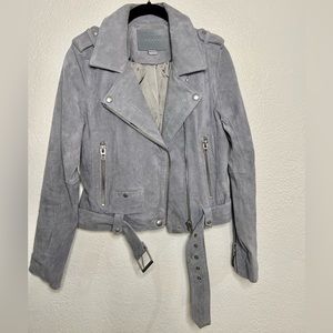 Blank NYC Suede Moto Jacket XS